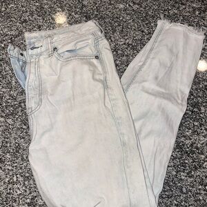 American Eagle Outfitters Blue Ankle Cropped Jeans Size 8